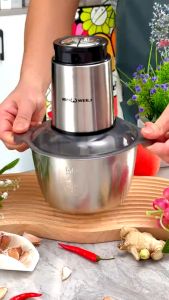Blender Daging Blender Chopper 2L: Gilingan Serbaguna & Blender Elektrik