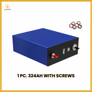 Batterotech 324AH New High-Capacity Lithium Iron Phosphate Battery with Safety Features