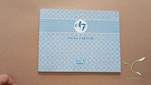 Bon Nota Faktur Besar Rangkap 2 / Nota Rangkap 2 setengah folio / Faktur Besar 2 Ply