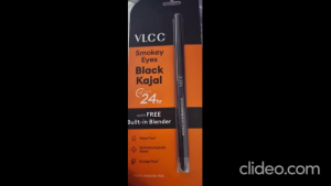 VLCC BLACK KAJAL SMOKEY EYES WITH FREE BLENDER /CELAK HITAM VLCC
