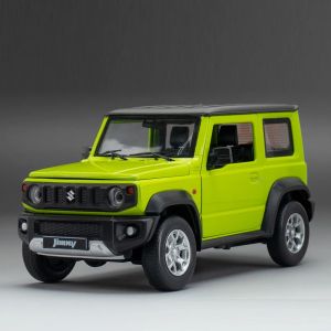 Tỉ Lệ 1:18 Suzuki Jimny Xe Thả Hình Có Đèn & Âm Thanh 4 Cửa Mở Ngoài Đường Xe Đồ Chơi Cho Bé Trai xanh/Đen