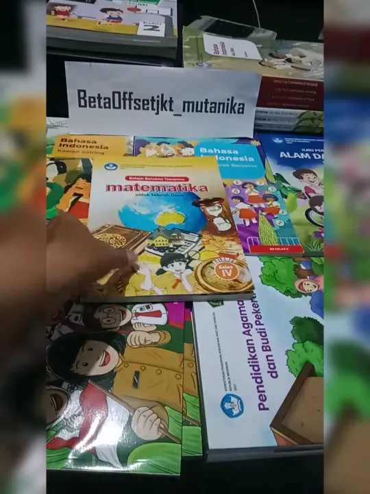 Buku sd mtk kelas 4 IV matematika volume 1 kurikulum merdeka | Lazada ...