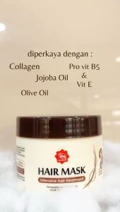 Viva Hair Mask with COLLAGEN JOJOBA OIL & VIT B5 - 200 g  BPOM