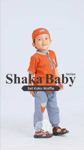 Set Koko Bayi Shaka Baby Series Usia 6 Bulan - 5 Tahun