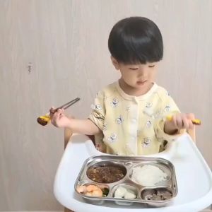 Edison Stainless Chopsticks + Spoon + Fork + Case