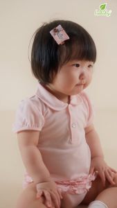 LULLABY - NH860R - Romper bé gái cộc tay