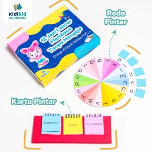 KIDIKID Paket 12 Jam Lancar Membaca Tanpa Mengeja