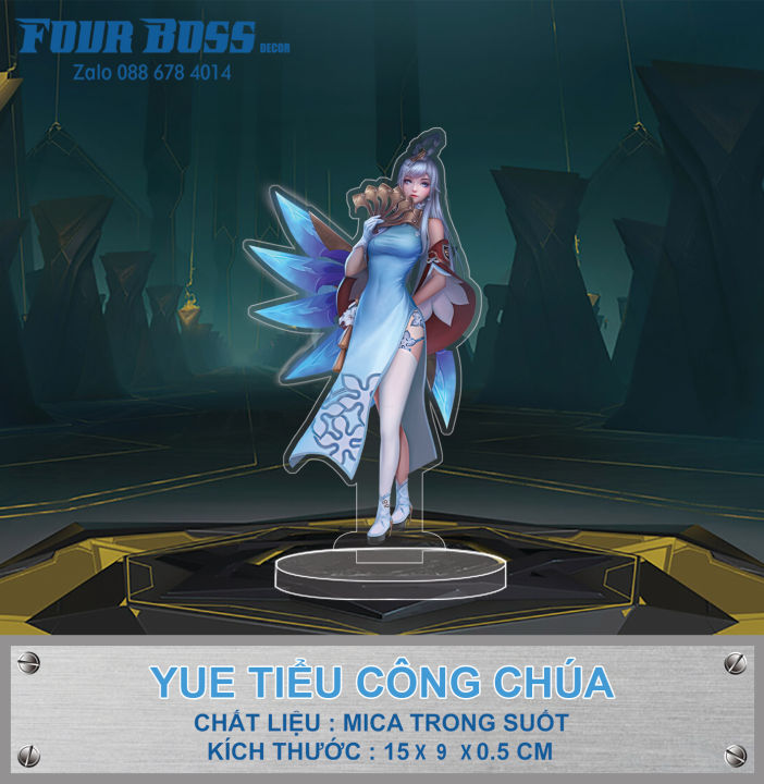 Mô Hình Tướng Yue Tiểu Công Chúa Trong Game Liên Quân Mobile - Arena of Valor