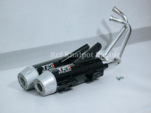 Knalpot Racing TZM PROJECT Fullsystem Beat Fi Scoopy Beat deluxe Beat esp Pop Beat karbu Vario 125 150 new led Vario 110 techno karbu VARIO125-150 old Mio smile Mio Sporty Mio J M3 Z Mio gt 115 125 Pcx Nmax Fino Xride