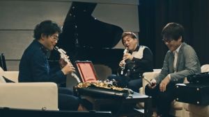 ผ่อนได้ Yamaha Venova YVS100 แซกโซโฟนพลาสติก Plastic Soprano Saxophone