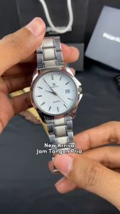 PhiLipe Ricci Jam Tangan Pria Rantai Keren Terbaru Dial Bulat Original 7501 Men Watches Free Box