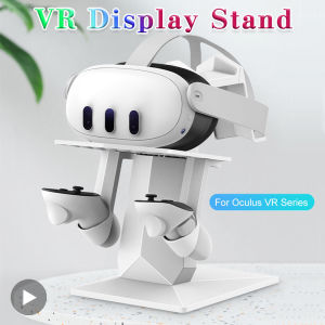 For Meta Oculus Quest 3 2 Pro Quest3 Quest2 Cradle Stand Holder Support Game Accessory Virtual Reality VR Glasses Headset Helmet