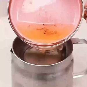 304 stainless steel oil filtering pot 2.0L + filter screen + frying pan - convenient and easy to use for filtering oil