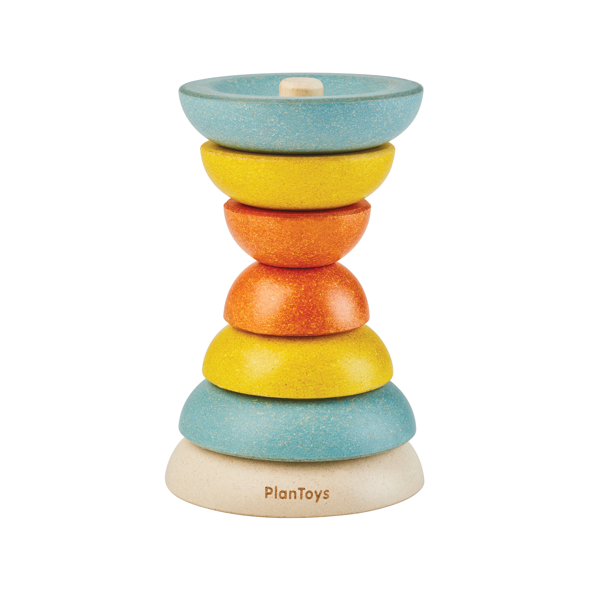ของเล่นไม้  Stacking Ring - Cups ของเล่นเรียงซ้อนถ้วย เสริมพัฒนาการ สำหรับเด็กอายุ 12 เดือน ขึ้นไป
