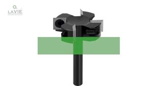 8 มีดเจาะสี่ใบมีดร่องมีดด้านล่างใสเหล็กทังสเตนแผ่นโลหะผสมเครื่องกัดงานไม้เครื่องตัดร่องเครื่องกัดร่อง