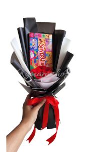 Buket Cokelat Valentine Limited Edition Siap