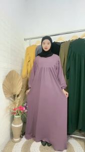 DRESS WANITA DEWASA CRINKLE WILONA M L XL