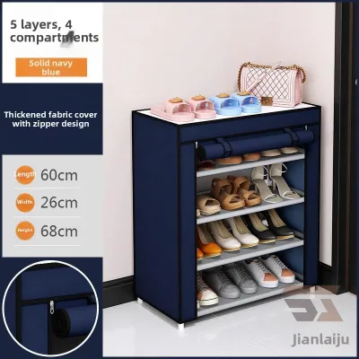 Multi-Level Easy Shoe Rack Dustproof Fabric Cover