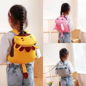Anti-Lost Backpack Baby Boys and Girls Baby Small Bookbag 1-3-4 Years Old Kindergarten Cute Kids Mini Backpack