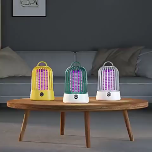 [SG Stock]Portable ultraviolet USB mosquito killer lamp with LED light  electric shock type two in one mosquito killer