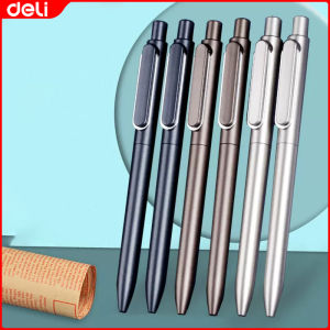Deli Gel Pen 0.5mm Refill Bullet (Black) 1pc A12