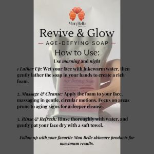 Mon Belle Revive & Glow Age-defying Soap