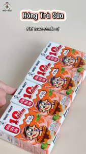 Hồng Trà Sữa 10 Điểm Ít Béo Want Want Thùng 125ml Thơm Ngon Chuẩn Vị