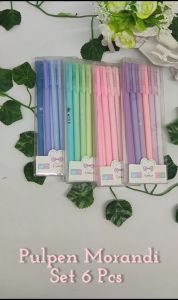 Isi 6pcs Pulpen Morandi S0205