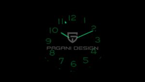 100% original Pagani Design 38MM automatic mechanical watch men Japan NH35 200M waterproof luxury Sapphire crystal watch mens mechanical watch 手表 PD-1717