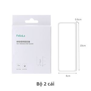 FaSoLa | Ổ Cắm Điện Treo Tường Không Dấu Vết Dán Chắc Chắn Mạnh Mẽ Không Cần Đục Lỗ