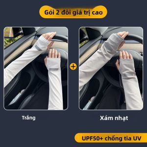 JIFANPAUL | Bao Tay Chống Nắng Mỏng Lụa Tơ Hơi Thoáng Đỡ Tay Mùa Hè