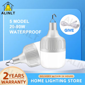 Rechargeable LED Light USB Emergency Light 5 Model 20-90W LED Night Bulb Charging Lamp Waterproof Portable Lantern Outdoor Camping ALINLT