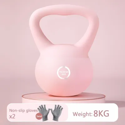 UPRO Soft Kettlebell Gym Training Premium Workout PVC Coating 5kg/6kg/8kg Dumbbell Weight Lifting