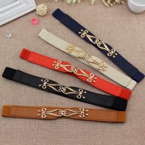 SDJZT Thắt lưng co giãn thời trang Thắt lưng nữ thanh lịch thắt lưng có Khóa Thắt lưng Thắt lưng