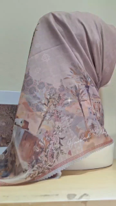 Elzatta KANARA KASBAH MOROCCO Elzatta hijab segiempat motif elzatta premium free box mudah di bentuk