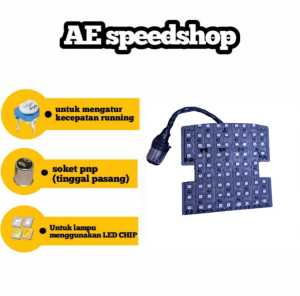 stoplamp running supra 100cc/supra x lama/supra fit lama/old lampu belakang lampu rem 8 mode otomatis PNP