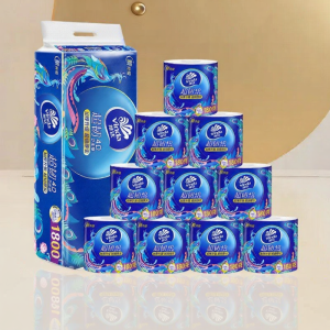 Ultra Strong Hollow Patterned Toilet Paper 180g