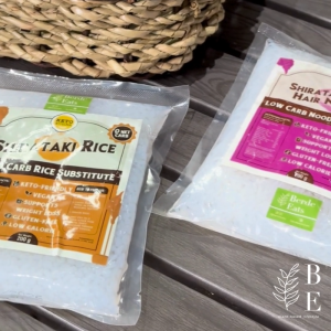 Wet Shirataki Konjac Rice Grains (200g) by Keto Kusina | Vegan Keto Low Carb Rice Substitute Gluten-Free