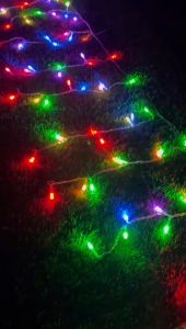 2025 Raya Fairy Light 6m*0.8m String Lights Waterproof Outdoor LED String Lights Fairy Light Garden Curtain Light Lampu Taman New Year Christmas Decoration