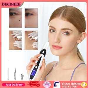 Deciniee Có Thể Sạc Lại 9 Cấp Độ LCD Mặt Da thiết bị loại bỏ vết thâm Nốt Ruồi Loại Bỏ bút Plasma Máy Trên Khuôn Mặt Tàn Nhang Tag Mụn Ruồi Loại Bỏ chăm sóc sắc đẹp