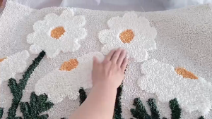 MLADEN  Anti-Slip Floor Mat Carpet Quick Drying Bathroom Carpet Cartoon Floor Mat 卡通防滑地垫