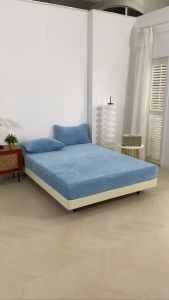 Luxury Thicken Velvet Bed Sheet Plush Mattress Cover Single Double Full Queen King Size Bed Cover Soft & Comfy