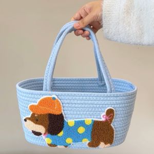 Túi Xách Đeo Vai Dệt Thủ Công Túi Xách Du Lịch Ngày Thường Túi Đựng Đồ Ăn Trưa Túi Xách Đeo Vai Thường Ngày Cho Nam Và Nữ