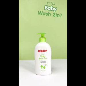 PIGEON Baby Wash Chamomile | Shampoo & Sabun Cair Bayi | HEAD TO TOE