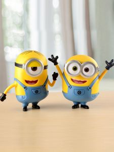 ตุ๊กตาตัวละครพูดได้สีเหลือง ของเล่นพูดได้สำหรับวันเกิดที่สวนสนุกแห่งชาติ ของขวัญที่ระลึก ตุ๊กตา ของเล่นตัวแสดง