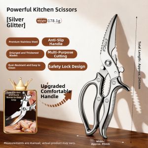 Multifunctional Powerful Kitchen Scissors