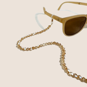Handmade Crystal Glass Glasses Chain Fashion Sunglasses Ladies Fashion Accessories Daily Party Glasses Lanyard