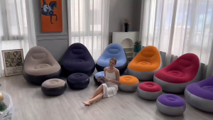 Inflatable Air Sofa Lazy Sofa Leisure Seat Stool Sofa Footrest Footstool Kerusi Malas Sofa Malas