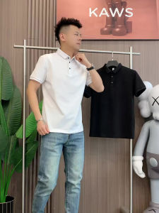 Áo Thun Nam Tay Ngắn Dáng Ôm Màu Trơn Thời Trang Thường Ngày Mùa Hè 2024 Cotton 100% Không Cần Ủi