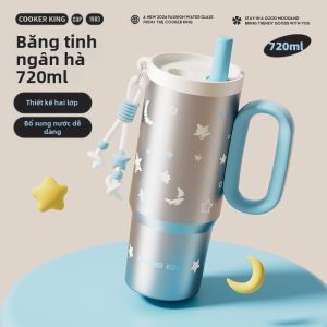 Cooker King | Bình Nước Giữ Nhiệt và Lạnh với Ống Hút